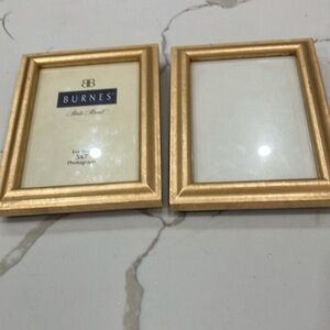 Golden Wood picture frames